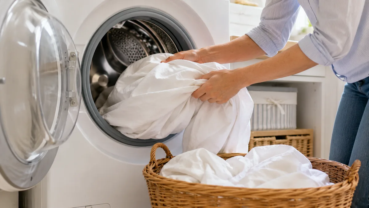 Inspection d'un matelas et d'un sommier dans une location saisonnière entre deux séjours