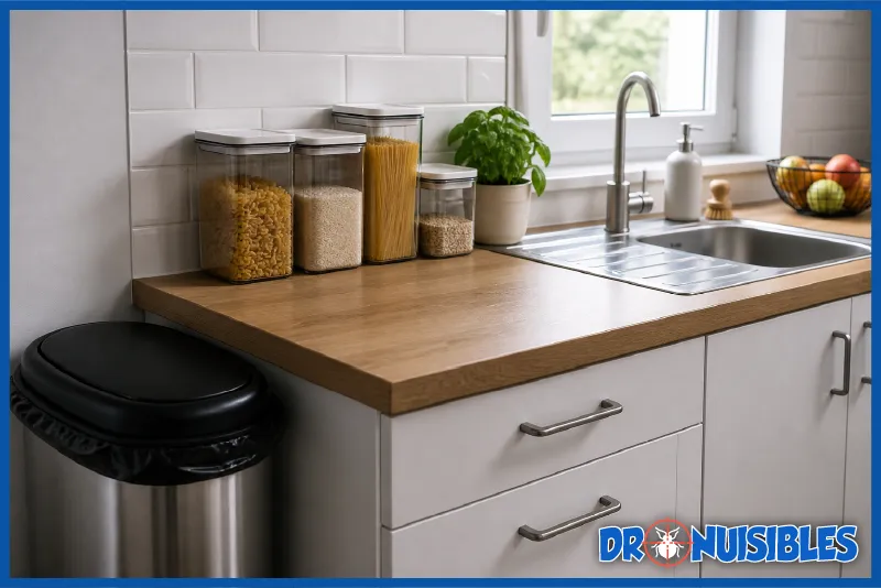 cuisine propre sans acces nourriture prevention infestation rats