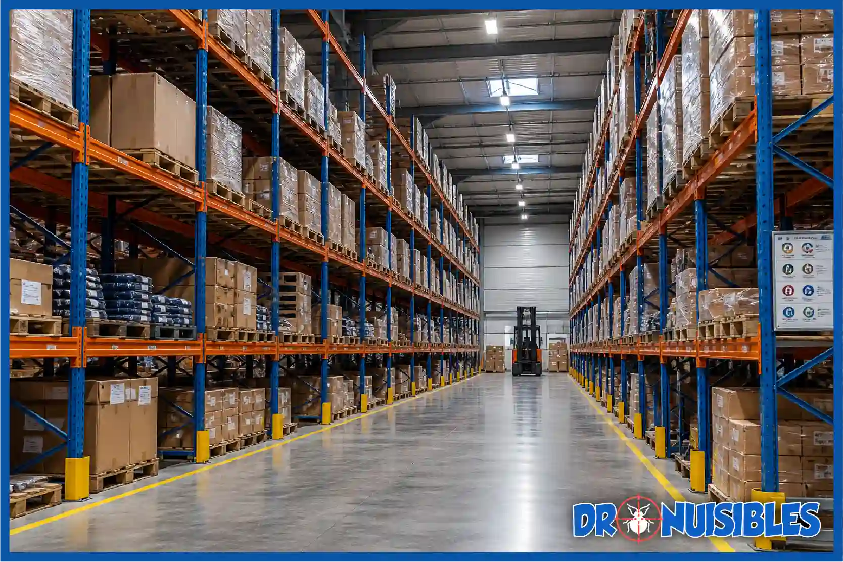 entrepot logistique propre stockage industriel prevention infestation rongeurs