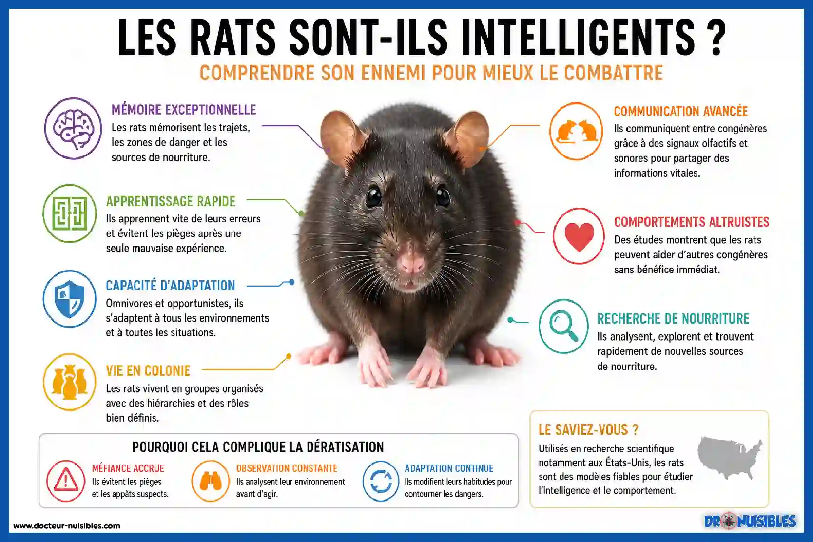 rat utilisant sa memoire et ses capacites d apprentissage