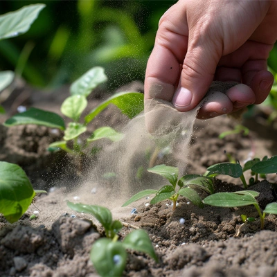 Terre de diatomée sur les zones infestées par les fourmis