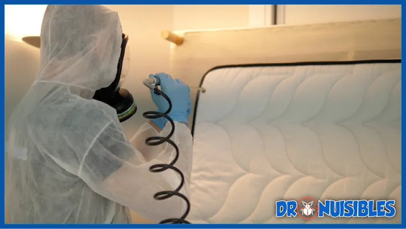 traitement chimique punaises de lit pulverisation matelas intervention professionnelle